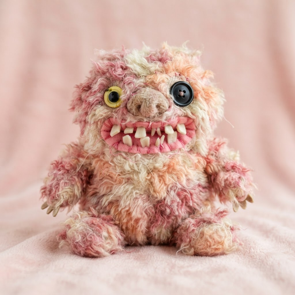 Fuggler the ugly-cute monster mascot